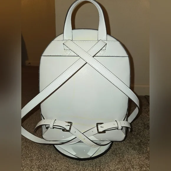 EUC Michael Kors Jaycee Embellished Denim Backpack - Picture 6 of 16